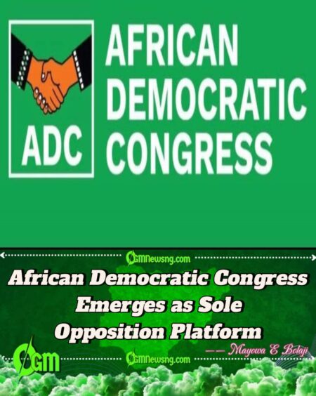 African Democratic Congress (ADC) Calls on Obi, El-Rufai, and Tambuwal to Join Coalition