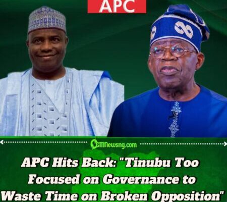 APC Fires Back: "Tinubu Too Busy Governing to Meddle in Broken Opposition