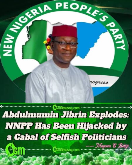 Abdulmumin Jibrin Fires Back After Expulsion, Says Party Leaders Are Afraid of His Influence