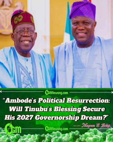 “Akinwunmi Ambode Plots Stunning Comeback: Ex-Lagos Governor Challenges APC Power Bloc, Declares Support for Tinubu 2027”