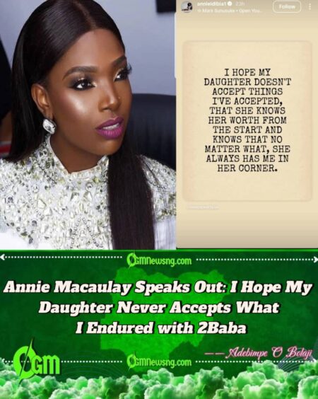 Annie Macaulay Speaks on Life Lessons: “I Hope My Daughter Doesn’t Accept Things I’ve Accepted