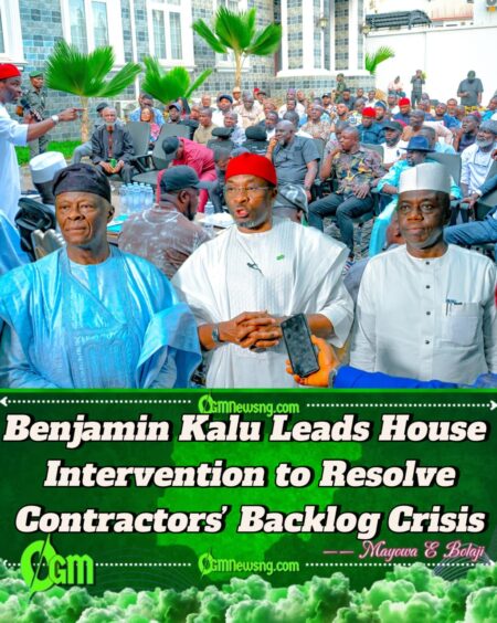 Deputy Speaker Benjamin Kalu Secures Commitment for Immediate Payment of Indigenous Contractors
