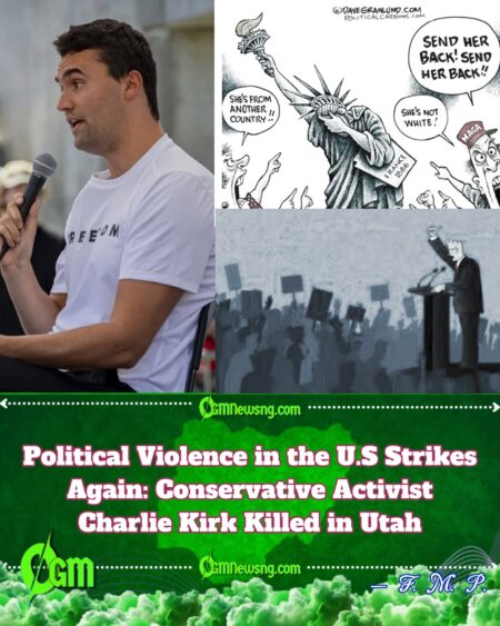 US Politics Heating Up as Conservative Activist Charlie Kirk Is Fatally Shot During Speech in Utah