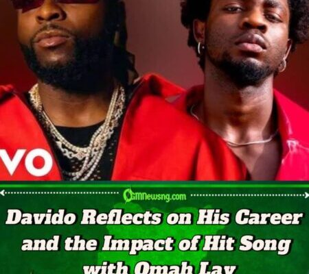 Davido Reflects on Career, Says Hit Song with Omah Lay Revived His Passion for Music