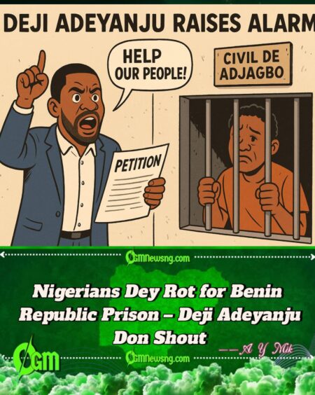 Deji Adeyanju Don Raise Alarm Say Nigerians Dey Suffer for Benin Republic Prison