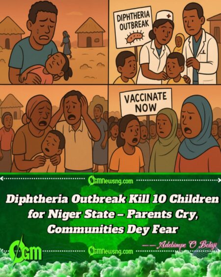 Diphtheria Outbreak Kill 10 Children for Niger – Residents Dey Panic as Health Officials Rush Response