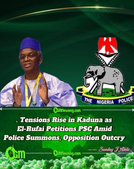 El-Rufai Drags Kaduna Police to PSC Over Alleged Misconduct, Demands Urgent Probe