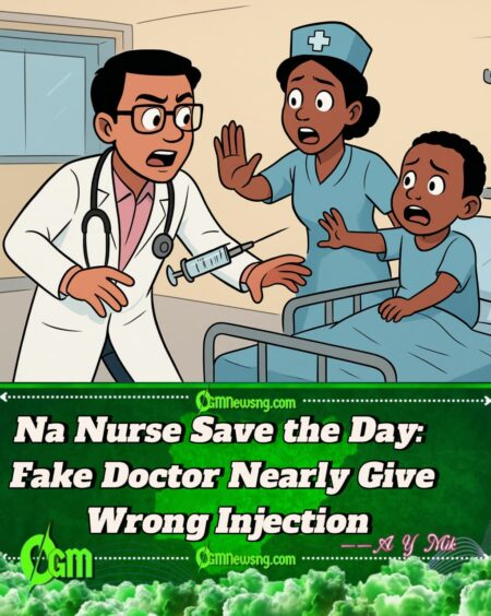 Fake Doctor Wahala: Man Disguise as Doctor, Enter Hospital Ward With Syringe