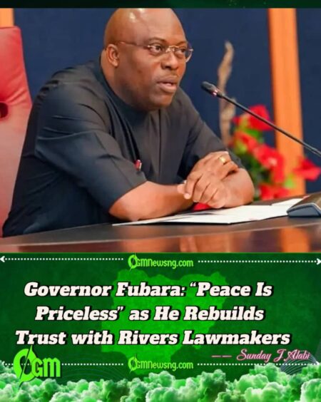 Fubara Calls for Unity, Vows Cooperation with Rivers Assembly After Emergency Rule