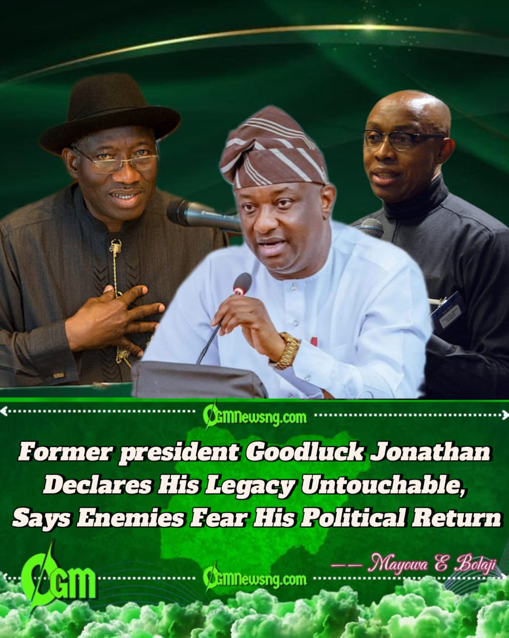 Former president Goodluck Jonathan Blasts Keyamo, Odinkalu: “I Don’t Need Your Counsel on 2027 Presidency”
