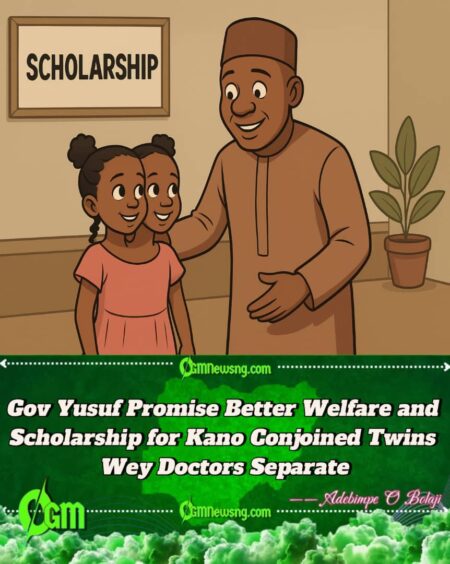Gov Yusuf Show Love to Kano Conjoined Twins