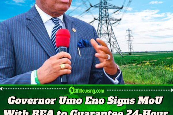 Gov. Umo Eno: MoU With REA Will Guarantee Stable Electricity Supply in Akwa Ibom
