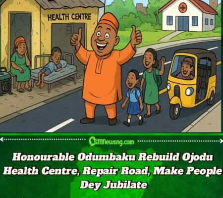 Honourable James Odumbaku Don Turn Ojodu Around: Health Centre Fresh, Road Repair Sweet Pass Jollof