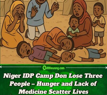 Niger IDP Camp Lose Three Pipu – Hunger and Lack of Healthcare Cause Wahala”