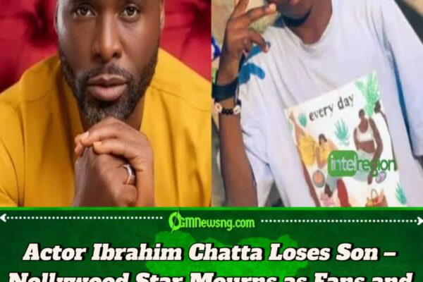 Actor Ibrahim Chatta Mourns Son – Nollywood Star Receives Condolences After Painful Loss”