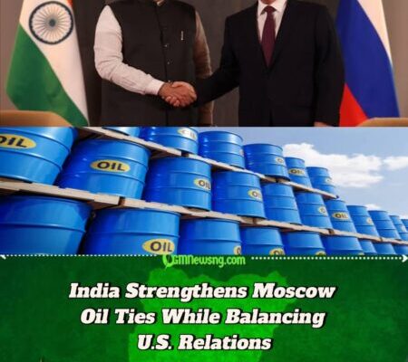 India Nears China in Russian Crude Imports Despite U.S. Sanctions