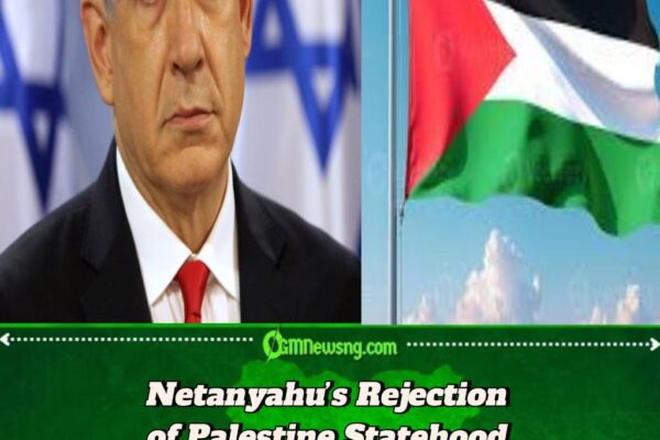 Israeli PM Netanyahu Rejects Palestine Statehood, Declares Land Belongs to Israel