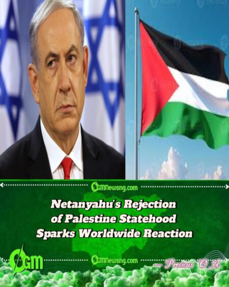 Israeli PM Netanyahu Rejects Palestine Statehood, Declares Land Belongs to Israel