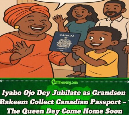 Iyabo Ojo Dey Jubilate Over Grandson Passport