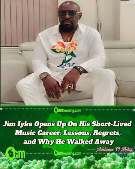 Jim Iyke Finally Speaks On His Short-Lived Music Career: A Journey of Lessons, Fun, and Humility