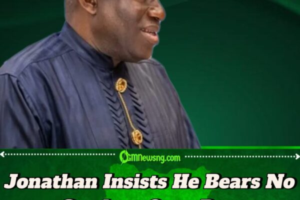 Jonathan Declares He Holds No Grudges Over Past Political Actions