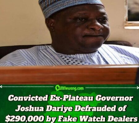 Former Plateau Governor Joshua Dariye Duped of $290,000 by Fake Luxury Watch Dealers