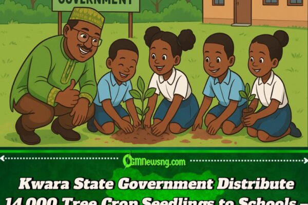 KWARA STATE GOVERNMENT DON SHARE 14,000 TREE SEEDLINGS GIVE SCHOOLS
