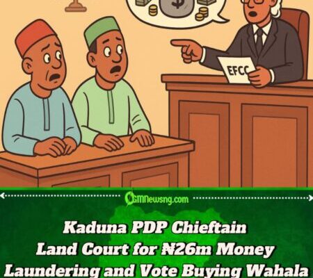 Kaduna PDP Chieftain Docked for ₦26m Money Laundering and Vote Buying Wahala