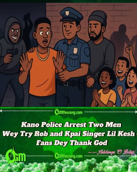 Kano Police Arrest Two Suspects for Robbery and Attempted Murder of Singer Lil Kesh