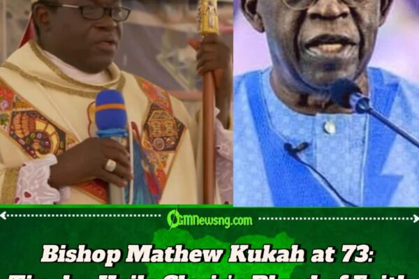 Bishop Mathew Kukah Marks 73rd Birthday as Tinubu Commends His Service to Nigeria