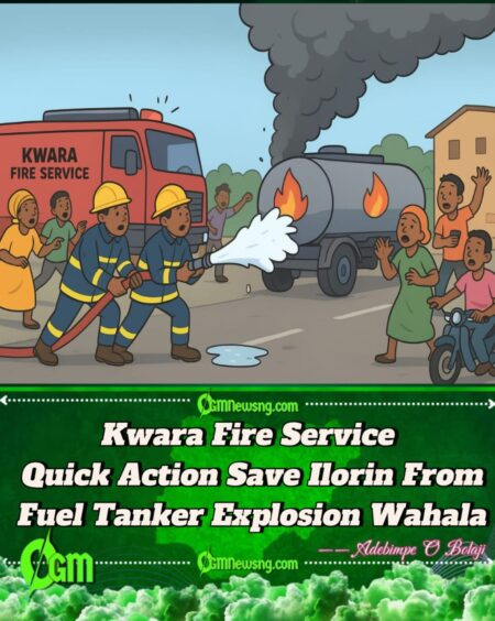 Kwara Fire Service Quick Action Stop Tanker Explosion Disaster for Ilorin”