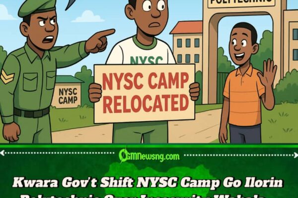 Kwara Govt Relocate NYSC Camp from Yikpata to Ilorin Polytechnic Over Insecurity Wahala”