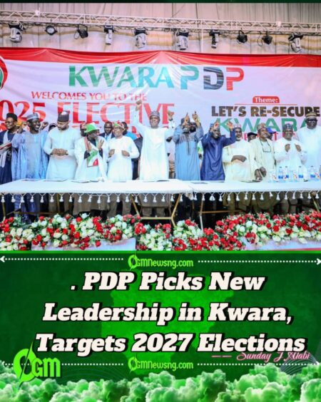 Adamu Bawa Elected Kwara PDP Chairman at Peaceful Congress