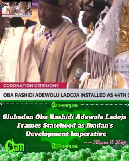 Olubadan Oba Rashidi Adewole Ladoja Tells Tinubu Ibadan State Creation Must Be Priority Before 2027