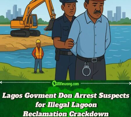 Lagos Government Apprehend Suspects for Illegal Lagoon Reclamation Wahala