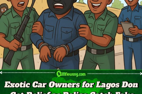 Lagos Police Don Burst Fake Security Guard Gang Wey Dey Vandalize Exotic Cars