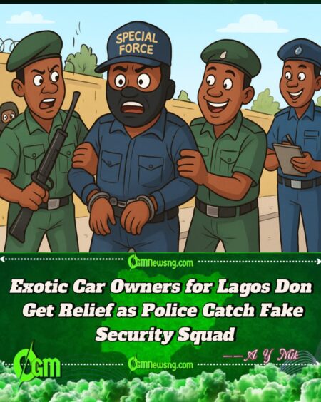 Lagos Police Don Burst Fake Security Guard Gang Wey Dey Vandalize Exotic Cars