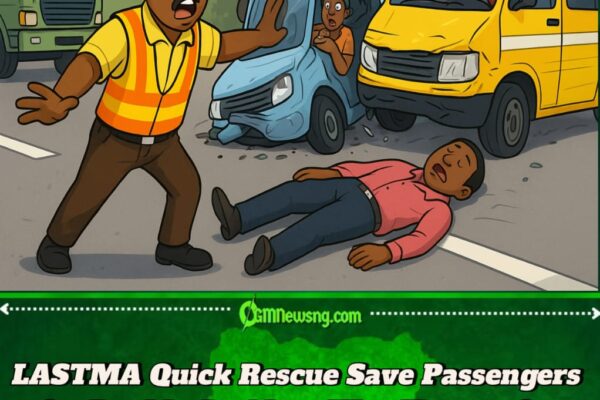 Swift LASTMA Action Save Lives for Double Accident Wey Happen for Lagos