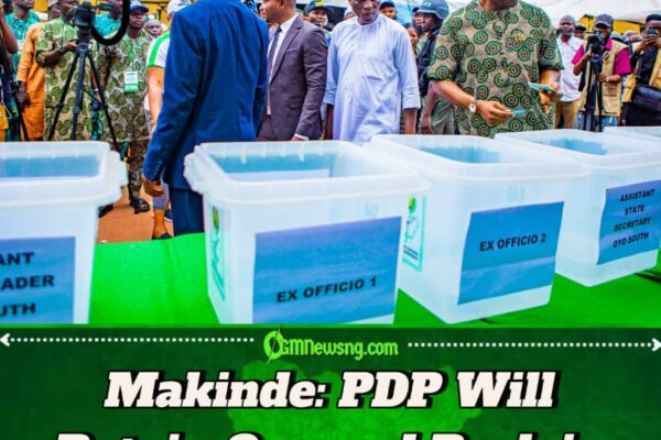 Makinde Pledges PDP Will Retain Oyo, Reclaim Presidency in 2027