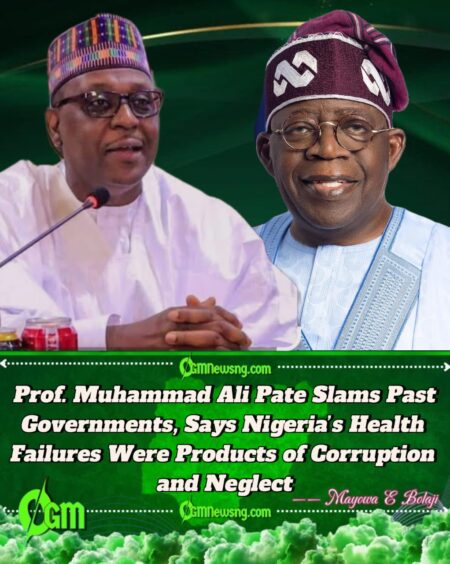 Prof. Muhammad Ali Pate Declares Tinubu’s Reforms as Nigeria’s Last Chance to Avoid Another COVID-19-Style Collapse
