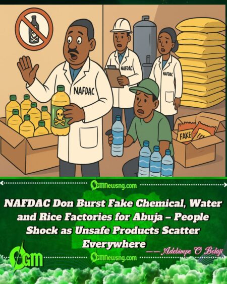 NAFDAC Burst Fake Chemical, Water and Rice Factories for Abuja – Pipu Shock as Unsafe Products Scatter Everywhere