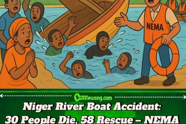 NEMA Confirm Tragedy – 30 People Don Die, 58 Rescue as Boat Capzise for Niger Rive