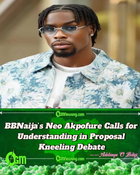 Neo Akpofure Speaks on Men Kneeling for Marriage Proposals Amid Online Debate