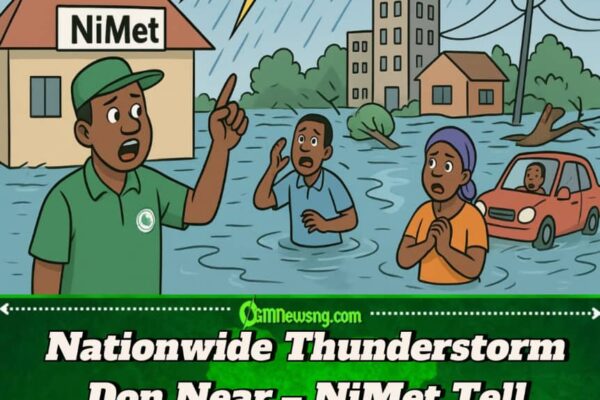 NiMet Don Warn Nigerians – Heavy Thunderstorm and Rainfall Go Scatter Across the Country