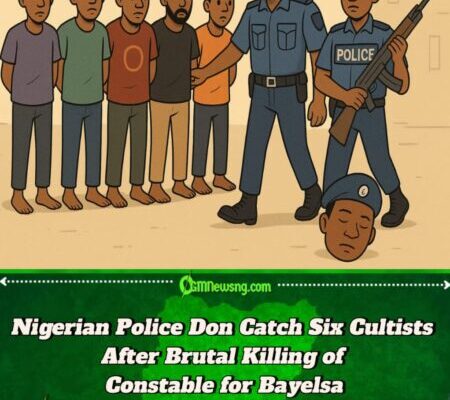 Nigerian Police Don Catch Six Cultists After Brutal Killing of Constable for Bayelsa