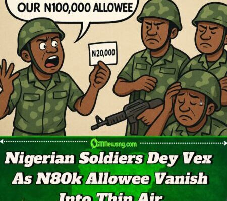 Nigerian Soldiers Dey Para: Say Dem Dey Chop N20k From N100k Allowee