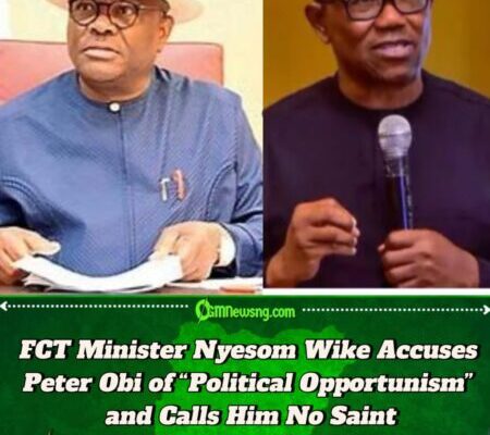 FCT Minister Nyesom Wike Says Atiku and Amaechi Show Courage, While Obi Hides Behind Silence