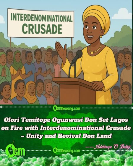 Olori Temitope Ogunwusi Set to Host Big Interdenominational Crusade For Lagos