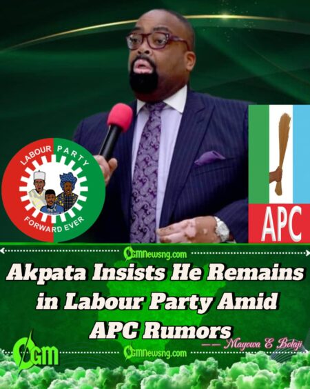 Olumide Akpata, Edo 2024 Gubernitorial Aspirat Denies Defection to APC, Labor Party Candidate Dispels Rumors