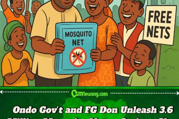Ondo State Governor and FG Don Plan Share 3.6 Million Mosquito Nets – Big War Against Malaria Don Start